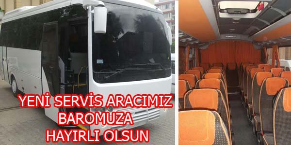 Yeni Servis Aracımız Baromuza 