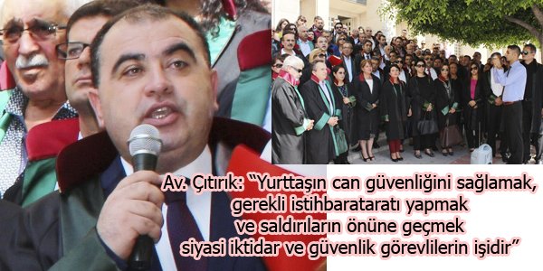 Cumartesi günü meydana gelen bombalı saldırıyla ilgili basın açıklaması