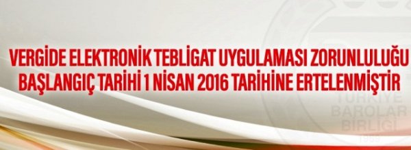 VERGİ USUL KANUNU GENEL TEBLİĞİ HAKKINDA