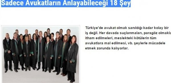 Sadece Avukatların Anlayabileceği 18 Şey