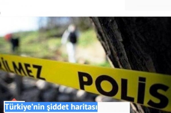 Türkiye’nin şiddet haritası