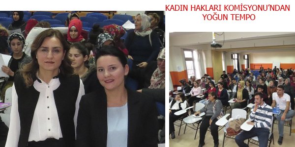 Kadın Hakları Komisyonu'ndan yoğun tempo