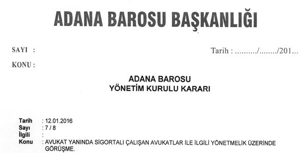 Yönetim Kurulu Kararı