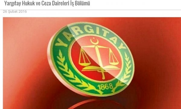 Yargıtay Hukuk ve Ceza Daireleri İş Bölümü