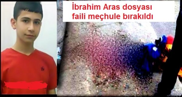 İbrahim Aras dosyası faili meçhule bırakıldı