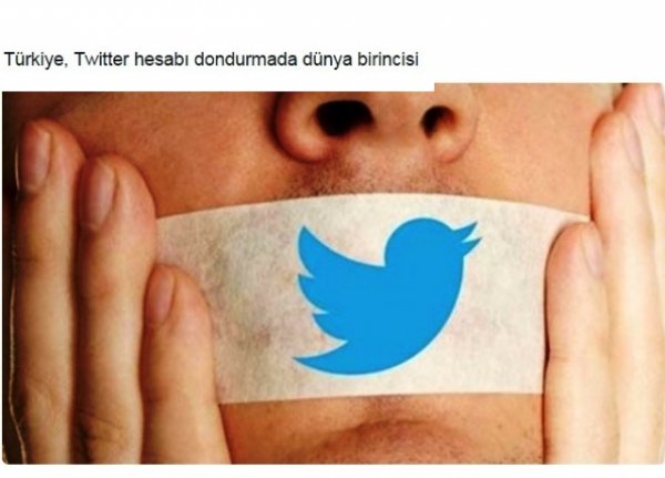 Raporun verilerine göre;Türkiye 414 hesap dondurarak dünya rekoru kırdı.