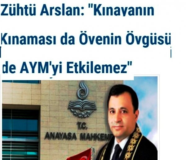 Anayasa Mahkemesi Başkanı Zühtü Arslan