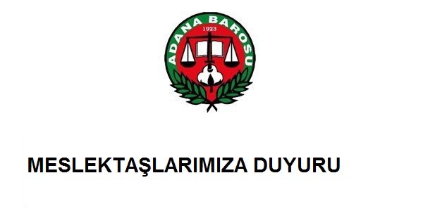 Meslektaşlarımıza Duyuru - 01.03.2016