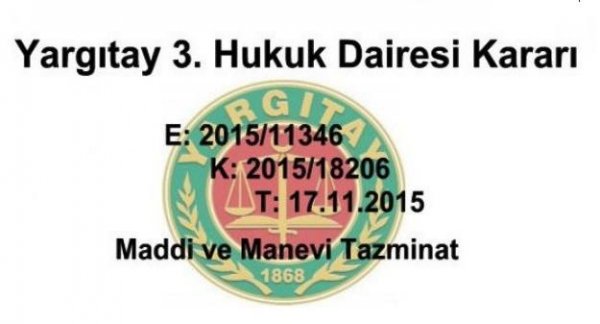 T.C. YARGITAY 3. HUKUK DAİRESİ E. 2015/11346 K. 2015/18206