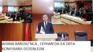 Ceyhan'da düzenlenen konferans