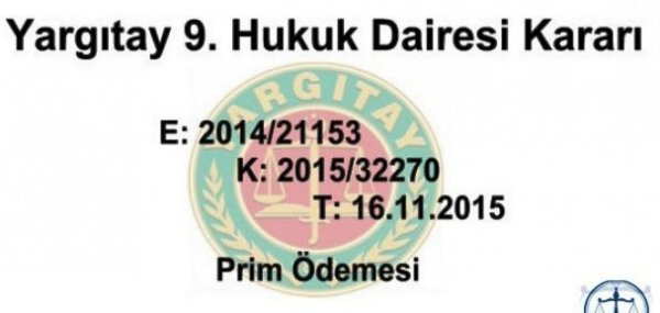 9. Hukuk Dairesi 2014/21153 E. , 2015/32270 K.