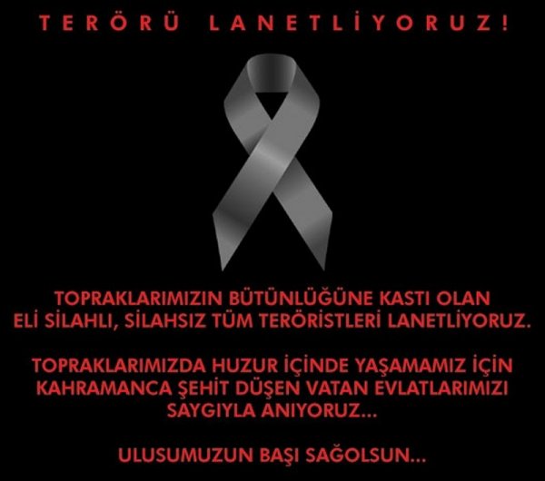 ARTIK YETER! DİYORUZ...
