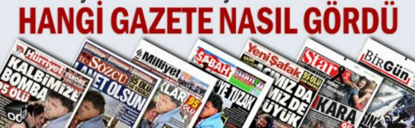 Terör saldırısını medya nasıl gördü