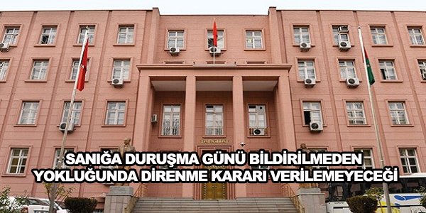 DİRENME KARARI VERİLEMEYECEĞİ
