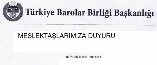 STAJYER AVUKATLARIN TÜRKİYE İŞ KURUMU