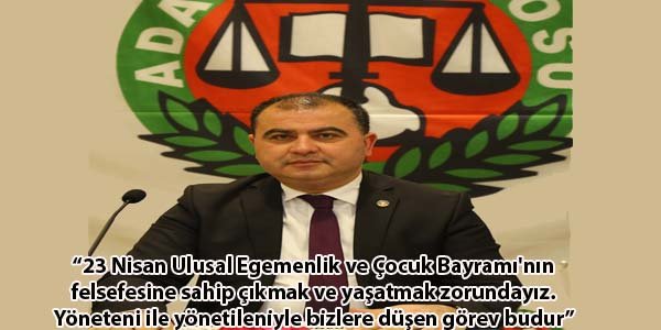 23 Nisan Ulusal Egemenlik ve Çocuk Bayramı'nın felsefesine