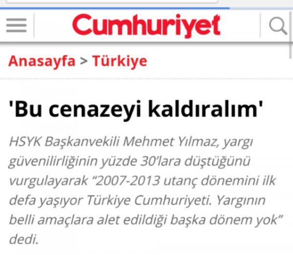 HSYK Başkanvekili