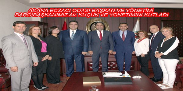 ADANA ECZACI ODASI ZİYARET-04.11.2016