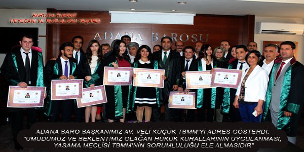 AV. VELİ KÜÇÜK TBMM'Yİ ADRES GÖSTERDİ:
