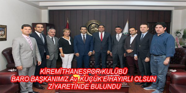 Kiremithanespor Kulübü Baromuzu ziyaret etti