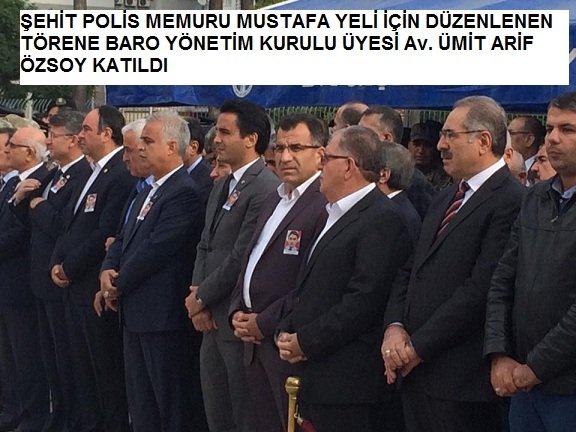 Şehit polis memuru Mustafa Yeli
